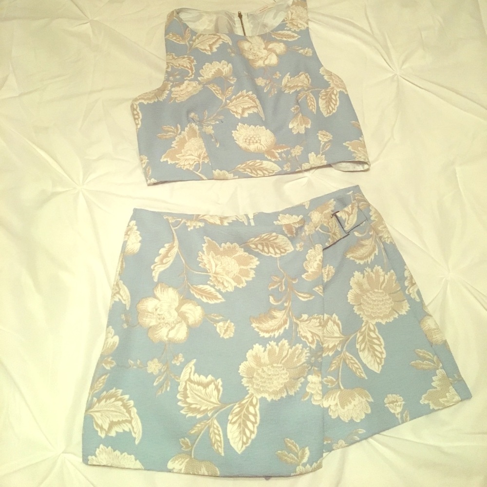 Two Piece Floral Set